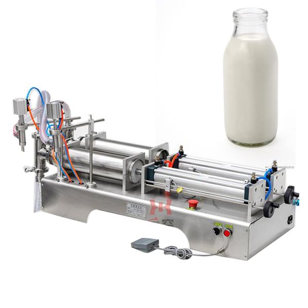 110v2 20v double-head liquid filling machine for pneumatic beverage filling machine of juice drink soy sauce vinegar milk olive oil
110v2 20v double-head liquid filling machine for pneumatic beverage filling machine of juice drink soy sauce vinegar milk olive oil