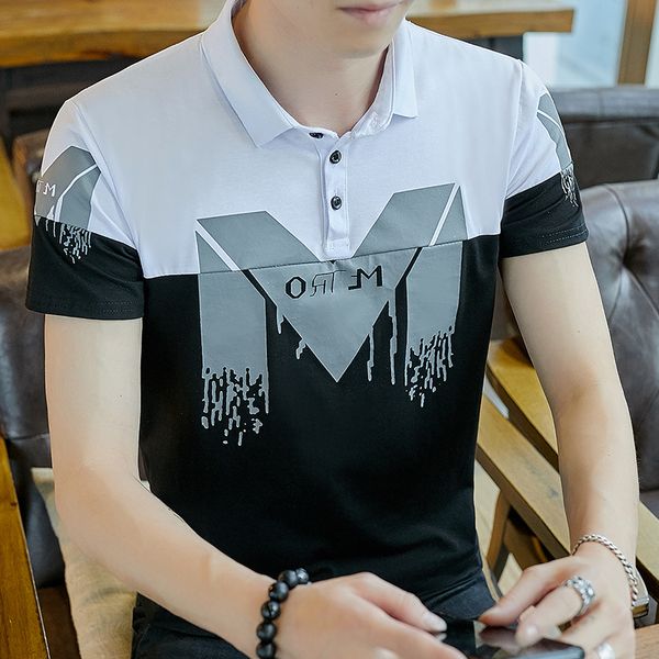 2020 brand clothing male in summer pure cotton short sleeve shirts/men's slim fit leisure t-shirt, White;black
2020 brand clothing male in summer pure cotton short sleeve shirts/men's slim fit leisure t-shirt, White;black