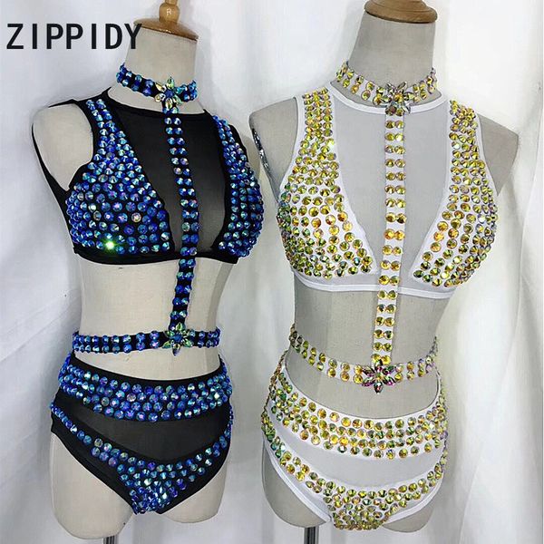 blue rhinestones bra short mesh bikini set nightclub female singer dance show lingerie outfit 2 colors women's clothes, Black;red
blue rhinestones bra short mesh bikini set nightclub female singer dance show lingerie outfit 2 colors women's clothes, Black;red