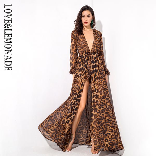 new brown leopard pattern deep v-neck chiffon long-sleeved playsuit lm1271 ing, Black;white
new brown leopard pattern deep v-neck chiffon long-sleeved playsuit lm1271 ing, Black;white