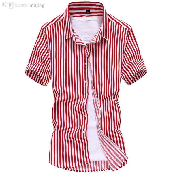 wholesale-2016 new short sleeve men shirts male casual shirts striped shirt men 3color plus size m-5xl 266-d16
wholesale-2016 new short sleeve men shirts male casual shirts striped shirt men 3color plus size m-5xl 266-d16