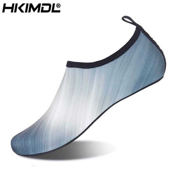 hkimdl new shoes men summer beach wading shoes swim on surf drain hole quick-drying skin sock stripe water, Black
hkimdl new shoes men summer beach wading shoes swim on surf drain hole quick-drying skin sock stripe water, Black