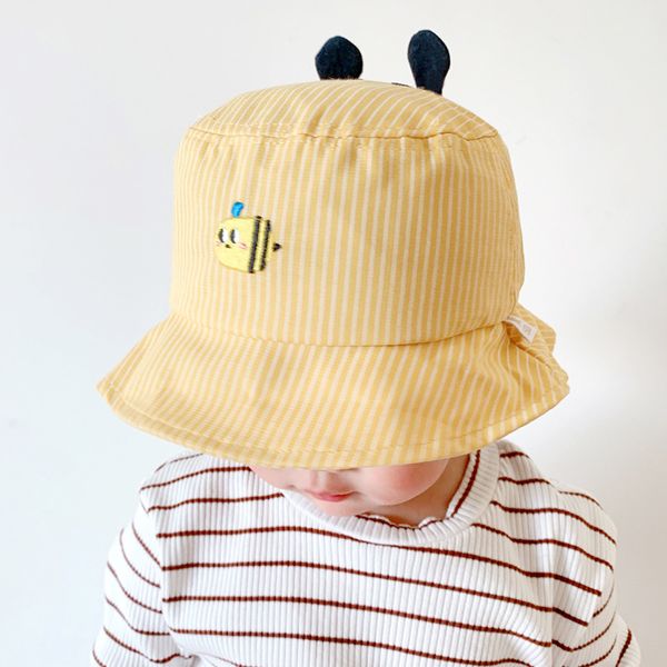spring summer baby hats lovely cartoon honeybee outdoor sun hats kids boys girls stripe beach caps autumn cotton fisherman hat, Yellow
spring summer baby hats lovely cartoon honeybee outdoor sun hats kids boys girls stripe beach caps autumn cotton fisherman hat, Yellow