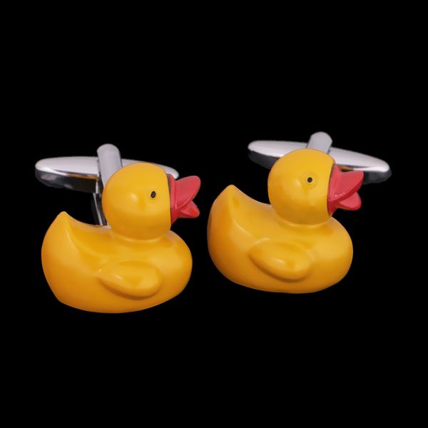 1 pair fashion lovely yellow ducky cufflinks mens shirt jewelry ornaments, Silver
1 pair fashion lovely yellow ducky cufflinks mens shirt jewelry ornaments, Silver