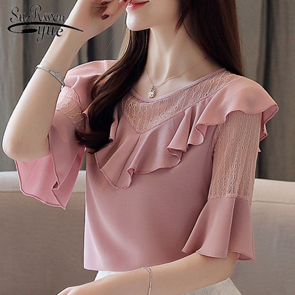 blusas mujer de moda 2019 women blouses ruffles hollow chiffon blouse women short sleeve shirts womens and blouses 4493 50, White
blusas mujer de moda 2019 women blouses ruffles hollow chiffon blouse women short sleeve shirts womens and blouses 4493 50, White