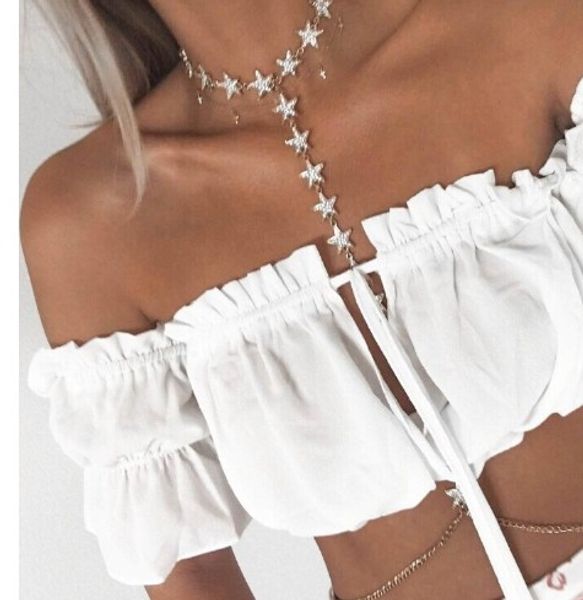 women's t-shirt women tshirt off shoulder casual slim short sleeve loose 3 colors top, White
women's t-shirt women tshirt off shoulder casual slim short sleeve loose 3 colors top, White