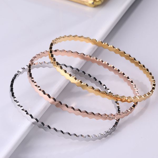 beehive bangle titanium steel sliver color bracelet jewelry drop shipping, Black
beehive bangle titanium steel sliver color bracelet jewelry drop shipping, Black