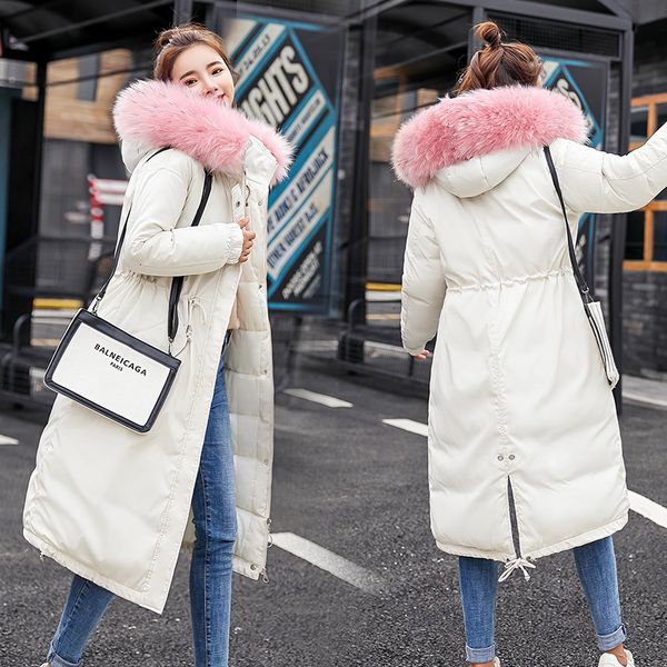 fashion losse hooded bige bont donsjack 2019 new winter women down katoon coated jas female fat long park runner, Black
fashion losse hooded bige bont donsjack 2019 new winter women down katoon coated jas female fat long park runner, Black