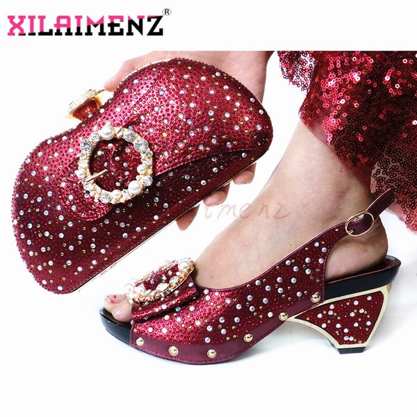 latest wine color wedding clutch bag match african women shoes and bag matching set italian shoes and match for party, Black
latest wine color wedding clutch bag match african women shoes and bag matching set italian shoes and match for party, Black