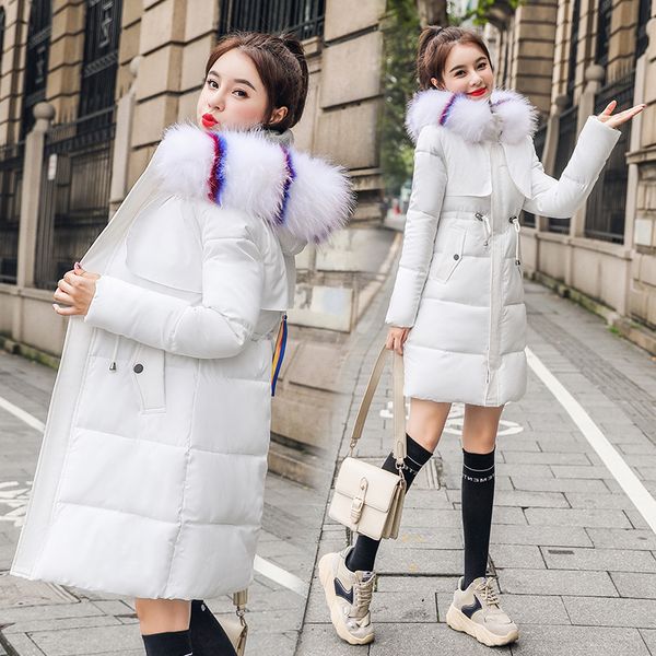 bzledrjsn winter jacket women coat 2019 cotton padded jacket long hooded thicken female parkas dames jassen chaqueta mujer, Black
bzledrjsn winter jacket women coat 2019 cotton padded jacket long hooded thicken female parkas dames jassen chaqueta mujer, Black