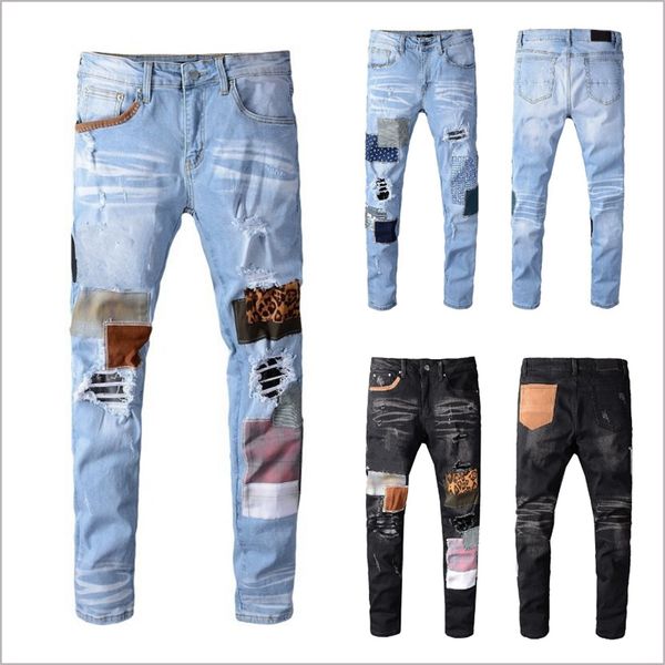 Mens Designer Pants Robin Rock Studs Denim Pants Designer Mens Designer Jeans Large Size Camouflage Pants Mens Jeans
Mens Designer Pants Robin Rock Studs Denim Pants Designer Mens Designer Jeans Large Size Camouflage Pants Mens Jeans