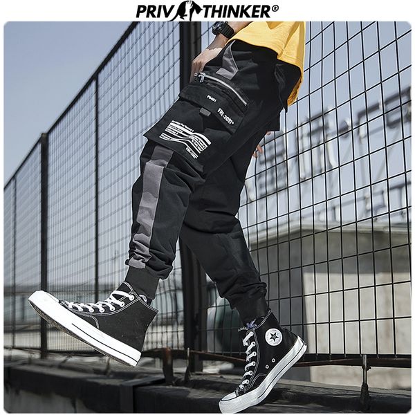 men's pants men spring street-style loose 2021 ankle-length cargo mens casual joggers male harem fashions oversize, Black
men's pants men spring street-style loose 2021 ankle-length cargo mens casual joggers male harem fashions oversize, Black