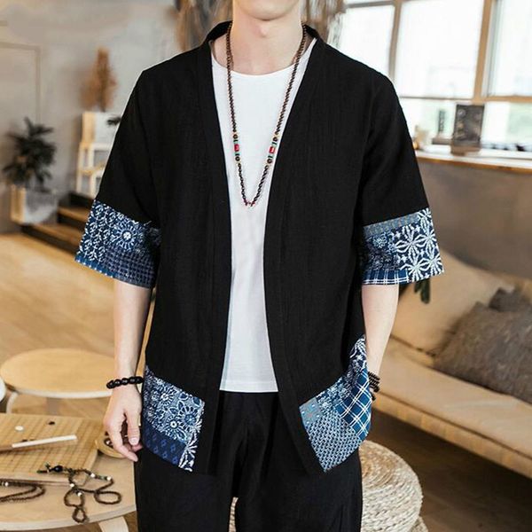 2019 men fashion kimono trench cotton half sleeve thin streetwear casual baggy outerwear vintage cardigan trench men 5xl, Tan;black
2019 men fashion kimono trench cotton half sleeve thin streetwear casual baggy outerwear vintage cardigan trench men 5xl, Tan;black