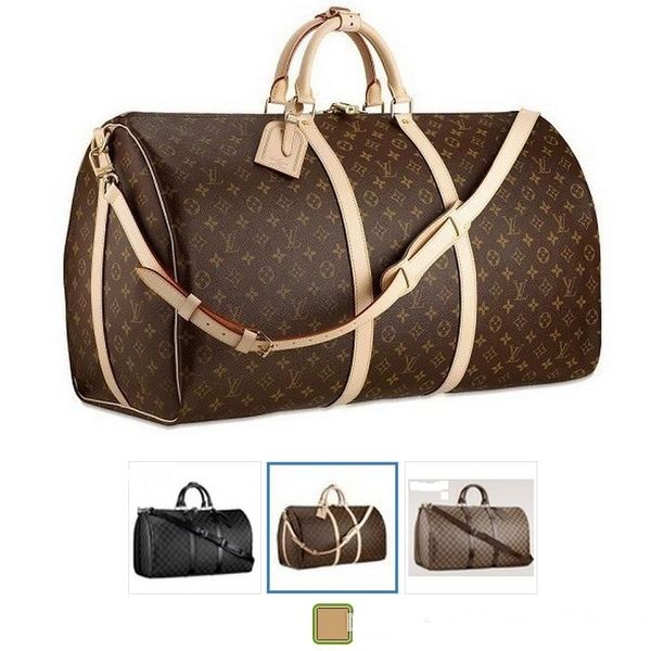 

Hot Sell Newest Classic Style brand designer luggage handbag Travel bags Totes bags Unisex Duffel Bags handbags (17 colors for pick)