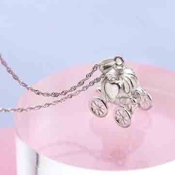 s925 sterling silver dream pumpkin car pendant lock chain cinderella exquisite necklace jewelry halloween gift retail wholesale
s925 sterling silver dream pumpkin car pendant lock chain cinderella exquisite necklace jewelry halloween gift retail wholesale
