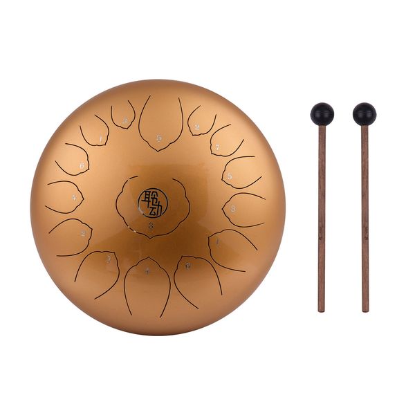 14 inch mini 15 tone steel drum tongue professional percussion hand pan drum instrument with drum mallets for music therapists
14 inch mini 15 tone steel drum tongue professional percussion hand pan drum instrument with drum mallets for music therapists