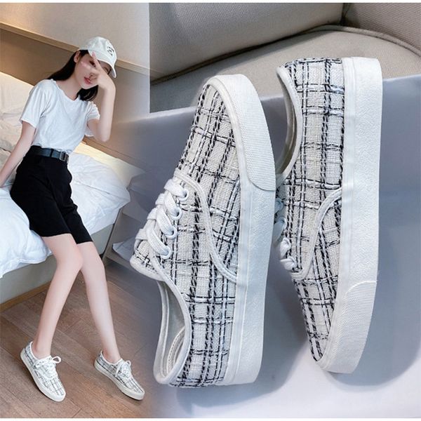 women's lace up canvas flats gingham ladies shoes summer casual female 2020 platform women walking shoes comfortable soft, Black
women's lace up canvas flats gingham ladies shoes summer casual female 2020 platform women walking shoes comfortable soft, Black