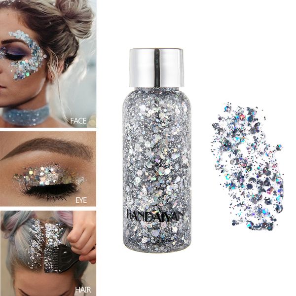 handaiyan 30g brillo líquido sombra de ojos cel paleta cara cuerpo brillo con destello corazón pigmento con lentejuelas sombra de ojos decor
handaiyan 30g brillo líquido sombra de ojos cel paleta cara cuerpo brillo con destello corazón pigmento con lentejuelas sombra de ojos decor