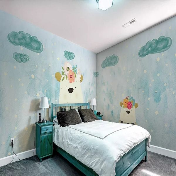 custom large mural 3d wallpaper cartoon animal baby bear cloud child bedroom mural tv back wall decor deep 5d embossed
custom large mural 3d wallpaper cartoon animal baby bear cloud child bedroom mural tv back wall decor deep 5d embossed
