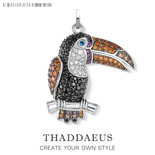 pendant colorful birds toucan, 2019 brand fashion 925 sterling silver jewelry thomas bijoux accessories gift for ts woman girls
pendant colorful birds toucan, 2019 brand fashion 925 sterling silver jewelry thomas bijoux accessories gift for ts woman girls