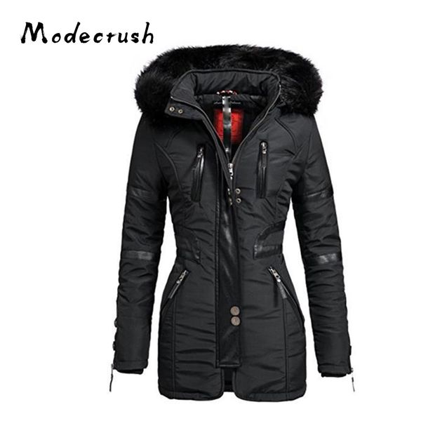modecrush womens hooded parkas black jacket coat zipper warm windbreak slim femlae overcoats casual outwear for women winter
modecrush womens hooded parkas black jacket coat zipper warm windbreak slim femlae overcoats casual outwear for women winter