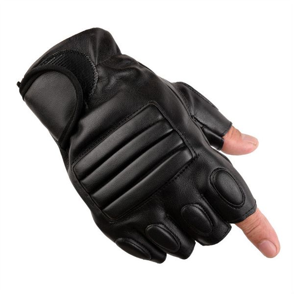 motorcycle moto bicycle gloves motion non-slip pu skin outdoors cycling bodybuilding locomotive half finger glove, Black
motorcycle moto bicycle gloves motion non-slip pu skin outdoors cycling bodybuilding locomotive half finger glove, Black