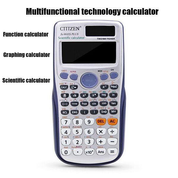 Scientific calculator Graphic calculator Function calculator Multi-function scientific for Students and Accountants
Scientific calculator Graphic calculator Function calculator Multi-function scientific for Students and Accountants