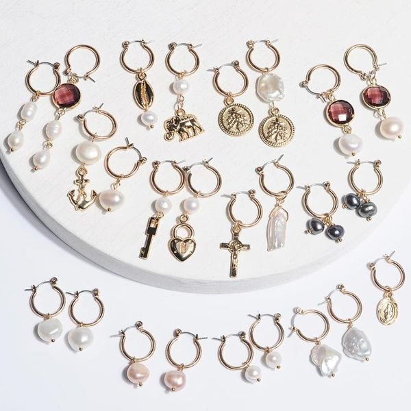 pearl hoop earrings gold small hoop earrings for women pearl gift for mom friend and girls, Golden;silver
pearl hoop earrings gold small hoop earrings for women pearl gift for mom friend and girls, Golden;silver