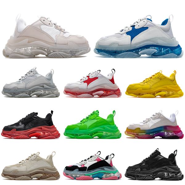 2020 luxury designer 17fw triple s adds a clear bubble midsole men women sports sneakers neon green rainbow casual dad shoes
2020 luxury designer 17fw triple s adds a clear bubble midsole men women sports sneakers neon green rainbow casual dad shoes
