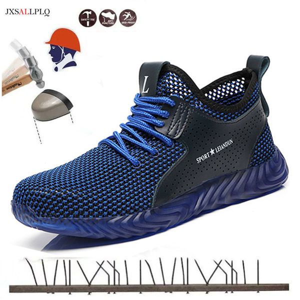 2020 men safety shoes boots breathable work shoes for men protective steel toe cap boots work indestructible construction, Black
2020 men safety shoes boots breathable work shoes for men protective steel toe cap boots work indestructible construction, Black