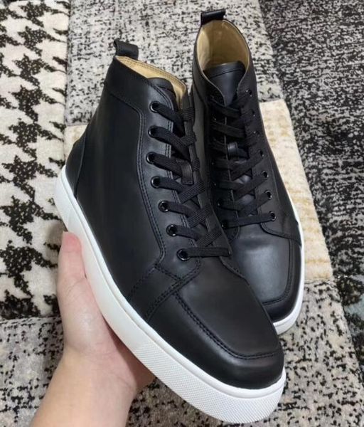 new luxurys sneaker women men shoes spikes red bottoms studded designer flats shoes sneakers leather casual brand party wedding c desjk, Brown;gray
new luxurys sneaker women men shoes spikes red bottoms studded designer flats shoes sneakers leather casual brand party wedding c desjk, Brown;gray