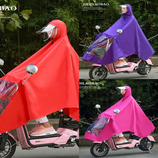 jqxai raincoat motorcycle mask riding motorcycle electric vehicle electric vehicle single male and female thickened poncho battery car, Red;brown
jqxai raincoat motorcycle mask riding motorcycle electric vehicle electric vehicle single male and female thickened poncho battery car, Red;brown