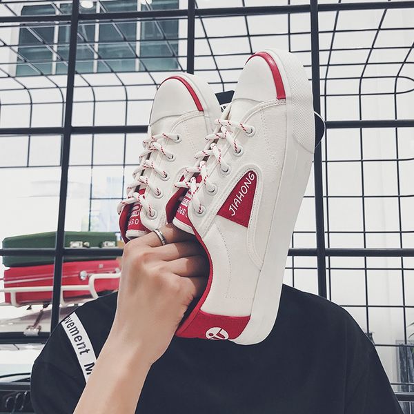 lowmen shoes tide spring 2020 new fashion men's casual canvas shoes korean version of the trend of white shoes lovers, Black
lowmen shoes tide spring 2020 new fashion men's casual canvas shoes korean version of the trend of white shoes lovers, Black