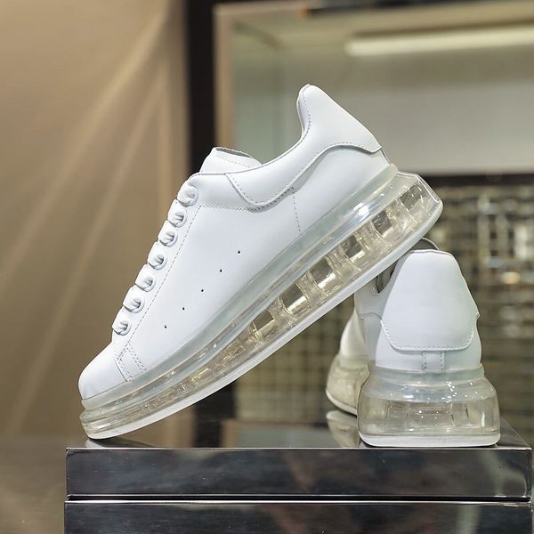2019 breathable r fashion luxury man casual small white shoes transparent vacuum cushion thick bottom leather crystal bottom, Black
2019 breathable r fashion luxury man casual small white shoes transparent vacuum cushion thick bottom leather crystal bottom, Black