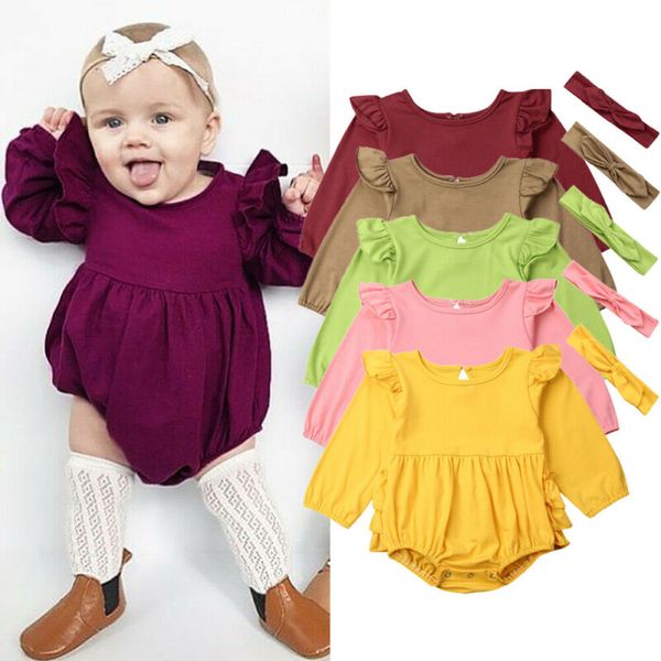 newborn baby girl clothes cotton long sleeve soild blank romper jumpsuit bodysuit outfit set autumn baby girls clothes, White
newborn baby girl clothes cotton long sleeve soild blank romper jumpsuit bodysuit outfit set autumn baby girls clothes, White