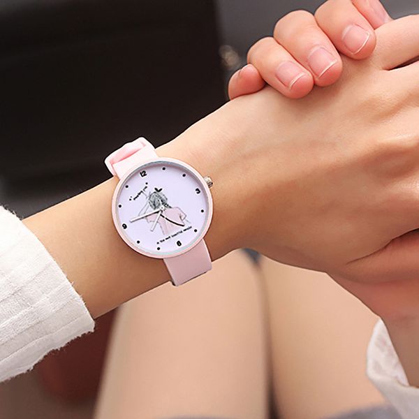 wristwatches 2021 suitable for 3-10 years old little girl quartz watch fashion silicone strap children clock exquisite birthday gift, Slivery;brown
wristwatches 2021 suitable for 3-10 years old little girl quartz watch fashion silicone strap children clock exquisite birthday gift, Slivery;brown