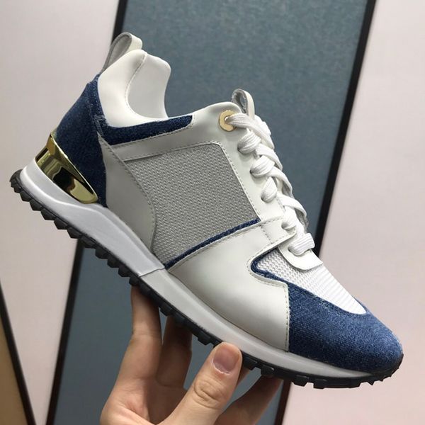 luxury designer shoes mens women run away sneaker calf leather casual shoes fashion trainers flashy color with box us4-11, Black
luxury designer shoes mens women run away sneaker calf leather casual shoes fashion trainers flashy color with box us4-11, Black