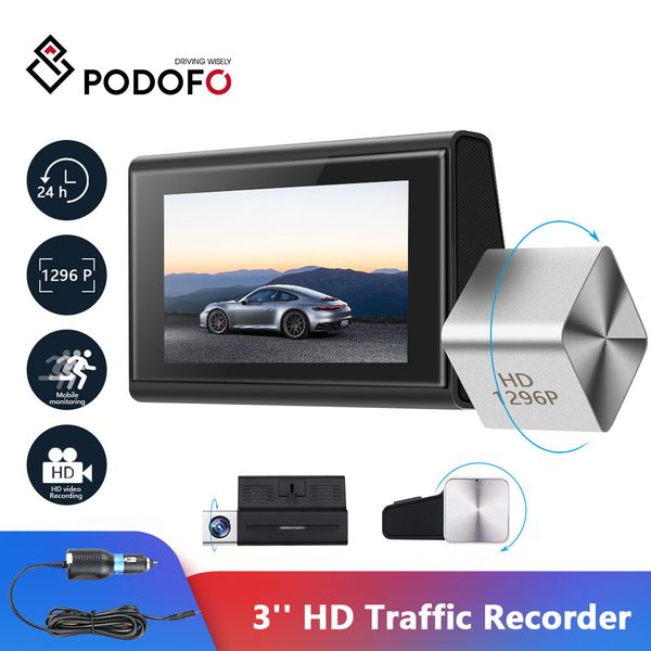 podofo dash cam 3'' hd 1296p video wide angle car dvr video recorder g-sensor dashcam ips screen recorder parking monitor
podofo dash cam 3'' hd 1296p video wide angle car dvr video recorder g-sensor dashcam ips screen recorder parking monitor