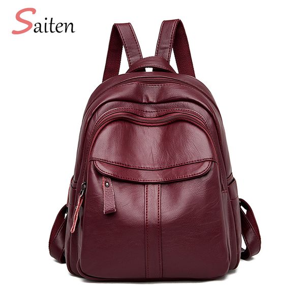 fashion anti theft leather backpack women backpacks female travel bag solid color school backpacks for teenage girls
fashion anti theft leather backpack women backpacks female travel bag solid color school backpacks for teenage girls