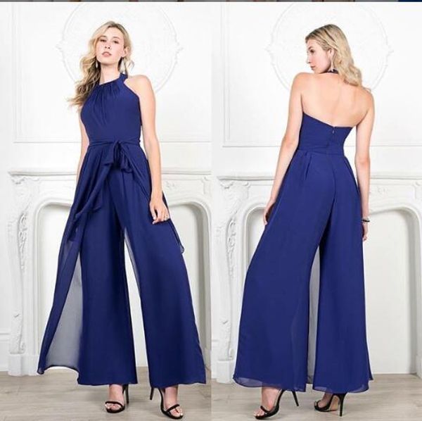 2019 new royal blue mother of the bride pant suits high neck madre de vestidos de novia wedding guest dress, Black;red 
2019 new royal blue mother of the bride pant suits high neck madre de vestidos de novia wedding guest dress, Black;red