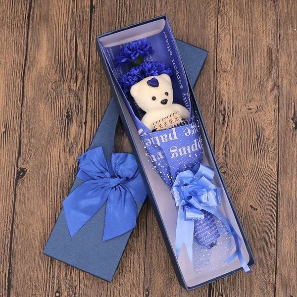 new scented soap flower carnation flower bouquet artificial flower with bear in gift box for valentines day wedding birthday gift
new scented soap flower carnation flower bouquet artificial flower with bear in gift box for valentines day wedding birthday gift
