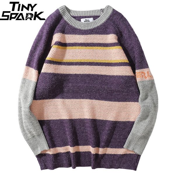 hip hop knitted striped sweater mens streetwear vintage patchwork pullover sweater fashion autumn 2018 cotton oversized, White;black
hip hop knitted striped sweater mens streetwear vintage patchwork pullover sweater fashion autumn 2018 cotton oversized, White;black