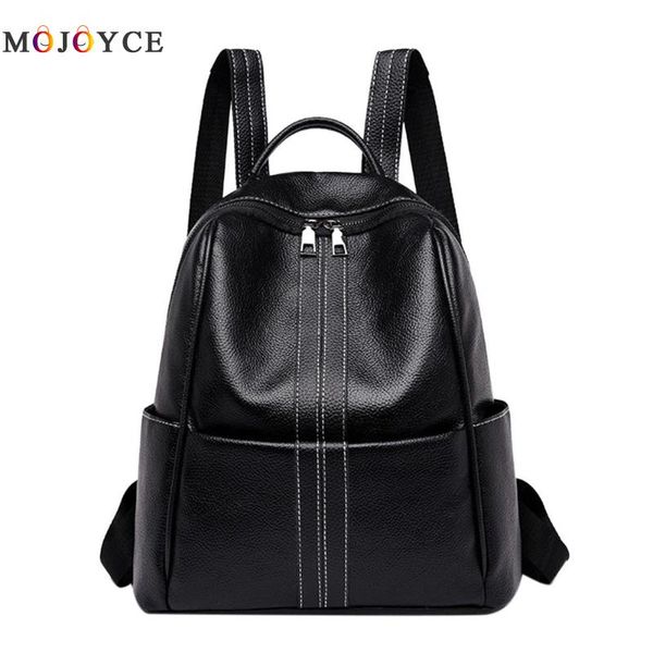 simple design solid color women backpack soft pu leather shoulder school travel knapsack backpack female
simple design solid color women backpack soft pu leather shoulder school travel knapsack backpack female
