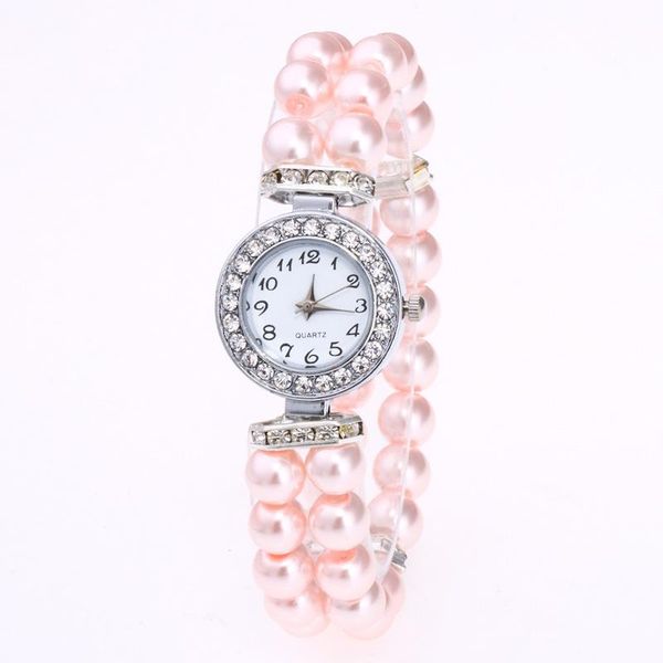 wristwatches for women elegant fashion imitation pearls elastic strap watches 2019 brand new casual rhinestone quartz dress watches lw015, Slivery;brown
wristwatches for women elegant fashion imitation pearls elastic strap watches 2019 brand new casual rhinestone quartz dress watches lw015, Slivery;brown