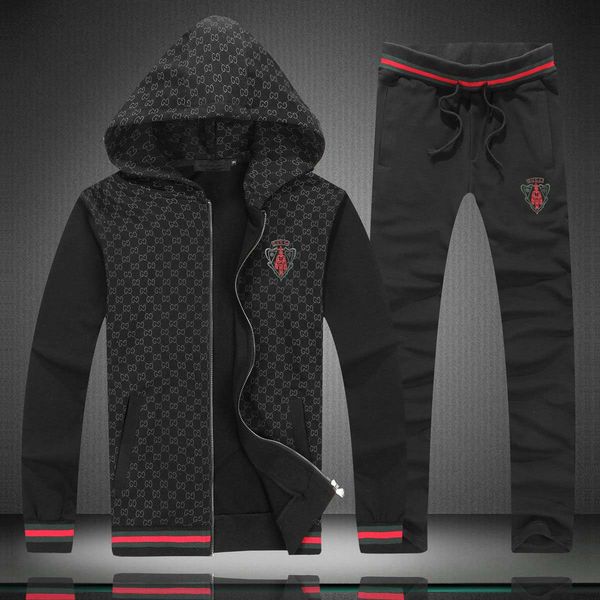 3 color new italian luxury new italian luxury men jogging sportswear fashion casual men golf sportswear quality coat + pants, Gray
3 color new italian luxury new italian luxury men jogging sportswear fashion casual men golf sportswear quality coat + pants, Gray