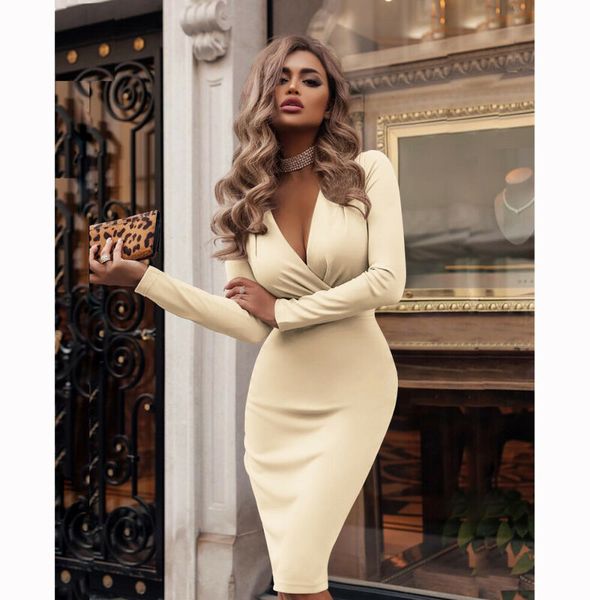 2019 plus size women bandage bodycon dress office lady clothes summer long sleeve v neck party cocktail short dress, Black;gray
2019 plus size women bandage bodycon dress office lady clothes summer long sleeve v neck party cocktail short dress, Black;gray