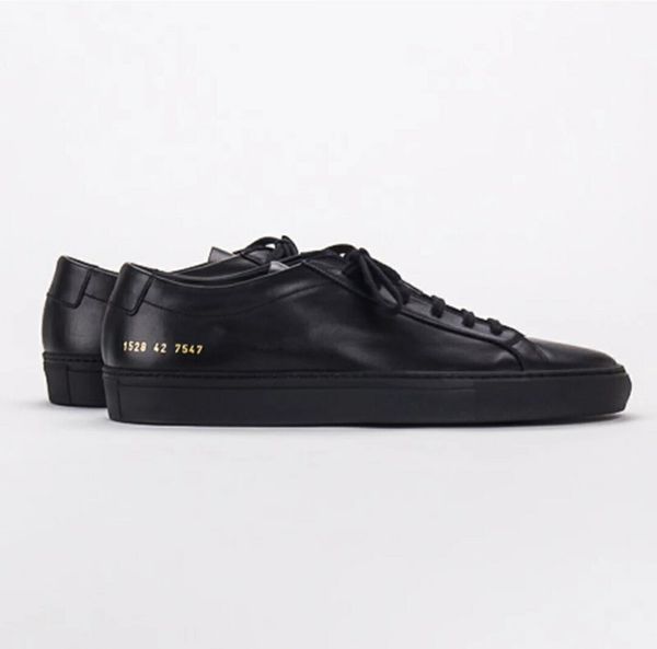 Common project by women black white low hoe men women genuine leather ca ual hoe flat chau ure femme homme
Common project by women black white low hoe men women genuine leather ca ual hoe flat chau ure femme homme