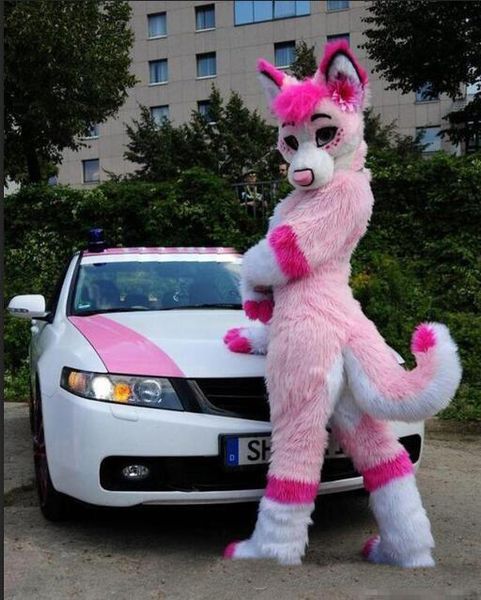 2018 factory sale new customized pink fursuit husky wolf fox mascot costume animal suit halloween christmas birthday full body props, Red;yellow
2018 factory sale new customized pink fursuit husky wolf fox mascot costume animal suit halloween christmas birthday full body props, Red;yellow