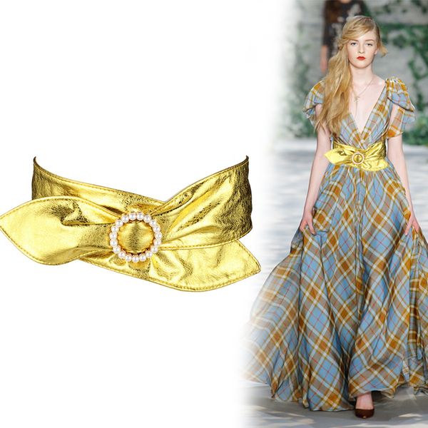 2019 new women belt summer dress waistline girdle corset golden cummerbund korea fashion inn style, Black;brown
2019 new women belt summer dress waistline girdle corset golden cummerbund korea fashion inn style, Black;brown
