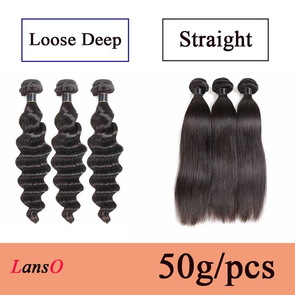 brazilian loose deep virgin hair 50g/pcs indian peruvian malaysian virgin hair weaves straight hair bundles weaves 3/4/5/6 pieces lot, Black
brazilian loose deep virgin hair 50g/pcs indian peruvian malaysian virgin hair weaves straight hair bundles weaves 3/4/5/6 pieces lot, Black